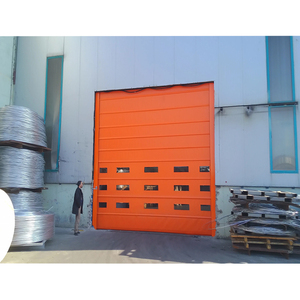 Puertas Enrollables de PVC Modernas, Industriales, Resistentes al Viento, de Apertura Rápida e Inteligente, con Apertura Lateral Eléctrica para Garajes Interiores - Product Image 1