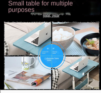 Table élévatrice mobile personnalisable et moderne pour ordinateur portable lit de bureau rotatif