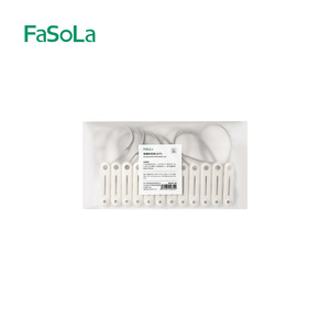 FaSoLa Windproof Drying <b>Clips</b> Plastic Rectangle <b>Hook</b> Type Clothes Pins For Socks Travel Hanging Rope Durable - Product Image 5