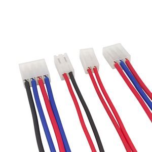 Câble terminal à pas de 3,96 mm CH3.96, extrémité simple/double étamée, fil RV/silicone personnalisé 2P-12P - Product Image 6