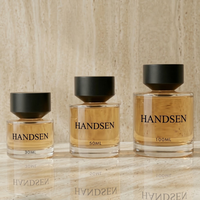 Flacon de parfum rond 30ml 50ml 100ml avec couvercle noir mat, conteneur vide pour parfum, impression de logo personnalisé, fournisseur OEM, marque privée