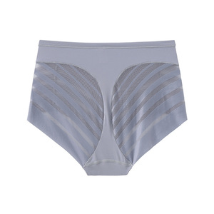 Short en maille taille moyenne pour <span class=keywords><strong>femme</strong></span>-Sous-vêtement <span class=keywords><strong>moulant</strong></span> pour <span class=keywords><strong>femme</strong></span>-<span class=keywords><strong>Caleçon</strong></span> contrôlant la taille - Product Image 1