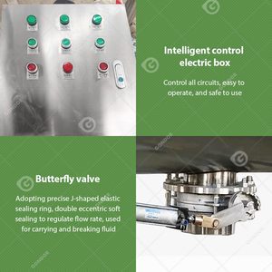 Giá thiết bị sản xuất thức ăn khô cho gia cầm, máy trộn chất lỏng, máy khuấy, máy trộn bột - Product Image 5