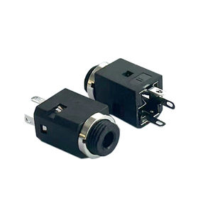 <span class=keywords><strong>Prise</strong></span> audio stéréo personnalisée DAJIANG OEM 3.5mm <span class=keywords><strong>prise</strong></span> <span class=keywords><strong>casque</strong></span> 3 pôles 22.0L M8.0 avec connecteur Jack femelle à boucle filetée - Product Image 2