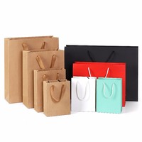 Sacs en papier personnalisés de luxe avec impression couleur, fabriqués à partir de matériaux recyclés, finition mate, avec poignée, pour l'emballage de bougies en boutique