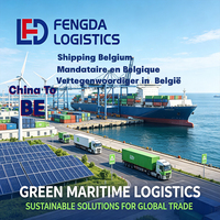 Tür-zu-Tür Seefracht nach Belgien, Hafen Antwerpen, Logistik-Versandagent, Versicherungsoption verfügbar, Schneller Transport