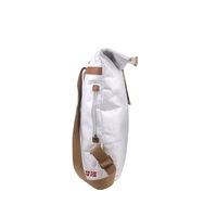 Sac à dos écologique FOCUS, impression personnalisée, logo personnalisé, écologique, imperméable, à enroulement, en Tyvek, sac à dos promotionnel en papier