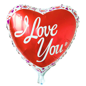 Palloncini in pellicola di alluminio a forma di cuore da 18 pollici per San Valentino - Decorazioni a forma di cuore per feste di matrimonio per simboleggiare l'<span class=keywords><strong>amore</strong></span>. - Product Image 6