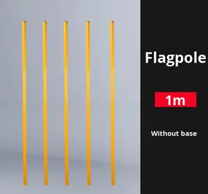 Palo di allenamento telescopico portatile per pallacanestro e calcio <span class=keywords><strong>Dribbling</strong></span> e bandiera d'angolo marcatore di Splicing pieghevole palo - Product Image 6