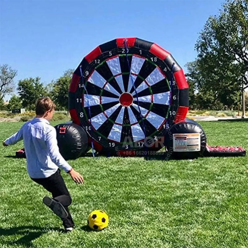 Kids Giant Inflatable Target Inflatable Football Kicking Dart Board Game - 5ft