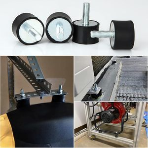 Chất lượng cao Tùy chỉnh cao su AntiVibration cao su isolator cao su núi chống rung van điều tiết hình trụ isolator gắn kết - Product Image 3