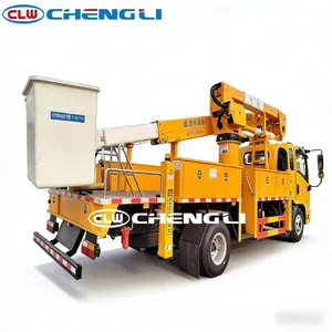 Camión con Plataforma Aérea Aislada de 18 m, Camión con Cesta Elevadora, Vehículo con Plataforma Elevadora para Mantenimiento Eléctrico - Product Image 6