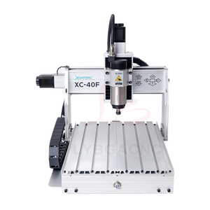 CNC gravure forage et fraiseuse routeur graveur XC-40F adapté pour l'industrie guide linéaire DSP pilote numérique 0.8KW - Product Image 2