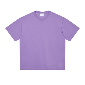 T-shirts QUATU col rond 270 g/m² coupe oversize, impression à la demande, sérigraphie, taille US unisexe, MOQ 1 pièce - Product Image 3