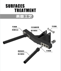 Paralelas de pared plegables Bar <span class=keywords><strong>Calistenia</strong></span> Peso corporal Dips ponderados Gimnasios en casa - Product Image 6