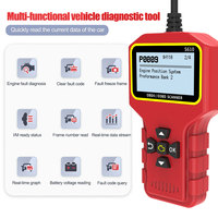Lector de Códigos OBD2 para Automóvil, Escáner S610 ELM327, Herramientas de Diagnóstico, Kit de Reparación de Fallas del Motor, Accesorios para Automóviles