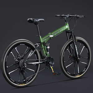 <span class=keywords><strong>Bicicleta</strong></span> Plegable Todoterreno Nueva, con Amortiguación, de Velocidad Variable, <span class=keywords><strong>para</strong></span> Adolescentes, Mujeres, Hombres, Adultos, Estudiantes, Modelo <span class=keywords><strong>para</strong></span> Viajes Diarios - Product Image 6