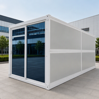 Maison préfabriquée en conteneur, livrée en kit, modulaire, 3 chambres, pour chantier de construction, directement de l'usine
