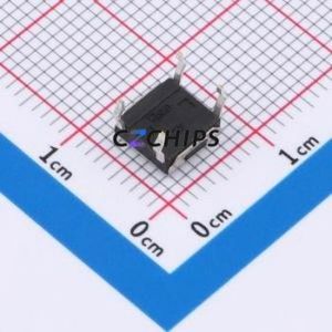 TSD06111-025D333DA Tactile <b>Switch</b> Through hole-4P,6.4x6.1mm <b>Switch</b> Single Pole Single Throw Round Button 1.8N 6.1mm - Product Image 2