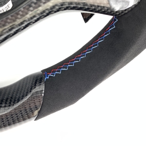 Volant personnalisé en fibre de carbone véritable pour E90/E92/335i, pièces automobiles personnalisées de nouvelle marque - Product Image 4
