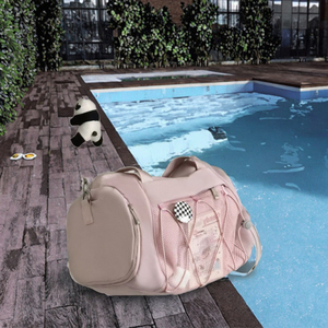 Bolsa Deportiva de Lona DB000015, Impermeable, para Gimnasio, Entrenamiento, Natación, con Compartimento para Zapatos, Bolsillo para Viaje, Bolsa de Hombro - Product Image 3