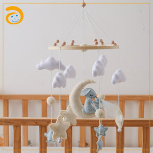 Móvil de Fieltro de Unicornio Adorable de Alta Calidad, Decoración Interior Única para Mejorar la Estimulación Visual del Bebé - Product Image 6