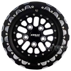 Rines XINLAI Forjados Personalizados con Beadlock 17x9 18x9 20x10 22x12 6x139.7 5x127 5x130 8x170 para Todoterreno, Camioneta, Jeep, SUV 4x4 - Product Image 1