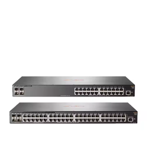 Commutateur réseau entièrement géré HPu <span class=keywords><strong>Aruba</strong></span>-<span class=keywords><strong>2930F</strong></span>-24G-4SFP <span class=keywords><strong>JL259A</strong></span> 24 ports Gigabit, 4 ports SFP, 4 Go de mémoire flash, Cortex-A9 - Product Image 1