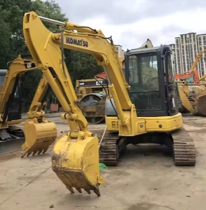 Mini excavatrice Komatsu PC 55 d'occasion de haute qualité, poids en état de fonctionnement de 5 tonnes, avec composants de base, moteur de pompe à moteur - Product Image 2