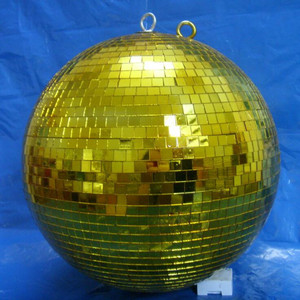 <span class=keywords><strong>Bola</strong></span> de espejo dorada de alta calidad, colgante de techo grande, <span class=keywords><strong>Bola</strong></span> de discoteca de 100cm, 1m, a precio de fábrica - Product Image 6