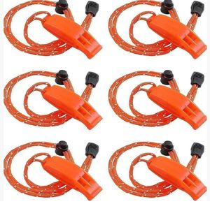 Silbato de Plástico Multitono de Diseño Curvo para Supervivencia en Emergencias al Aire Libre - Product Image 6