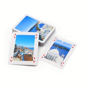 Changsha Coloring Printing Pattern Whole Sale Souvenir Greece Country Playing <b>Cards</b> - Product Image 4