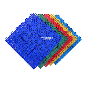 High Strength PP Modern Garage Floor <b>Tiles</b> Waterproof Eco-Friendly Anti-slip Click Installation Outdoor Flooring - Product Image 4