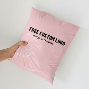 Sacs d'expédition <span class=keywords><strong>express</strong></span> en polyéthylène recyclable de 0,5 mil d'épaisseur, personnalisés avec logo doré ChengHao, autocollants, pour l'emballage industriel - Product Image 1