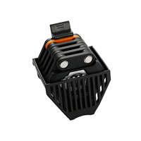Antivol pliable tout-terrain avec noyau en acier renforcé et support de montage réglable pour vélos de route et VTT