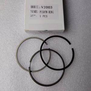 Pièces de moteur de machine en gros : Kit de révision et de reconstruction de moteur d'excavatrice V2003, segments de piston, 83mm 2-2-4, avec kit de joints - Product Image 1