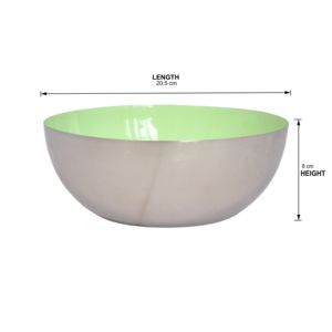 Ustensiles de cuisine modernes pour la maison bols en métal pour soupe riz salade service-émail bol - Product Image 5