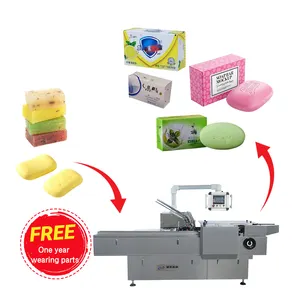 Kotak otomatis Cartoning mesin kemasan sabun pasta gigi tabung kosmetik kotak kemasan mesin