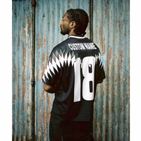 Impression personnalisée Hip Hop unisexe chemises Crop Tops Fan Jersey Streetwear Sportswear T-Shirt à manches courtes mignon Football Jersey Top