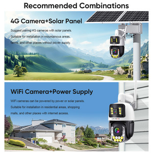 Ls Tầm Nhìn 6MP 50x Zoom Không Dây PTZ Máy Ảnh Wifi 4G LTE Sim Thẻ NVR Tương Thích Với Từ Xa Xem Ngoài Trời Đường Phố Màn Hình - Product Image 3