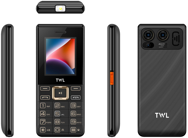 2026 1.77inch Three SIM Card Feature Phone 2G bar phone Flashlight Games Photos FM basic phone Fashion Design Big Battery