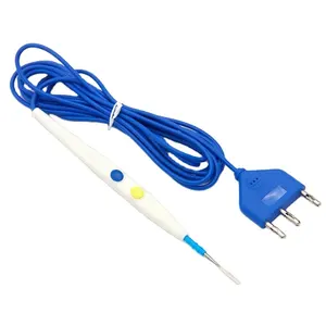 Surgical Medical Instrument 2.36mm Disposable Electrosurgical Diathermy Pencil