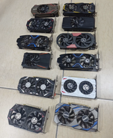 Carte graphique de bureau d'occasion en parfait état de marche GTX 1050 2 Go 1050 Ti 4 Go en stock