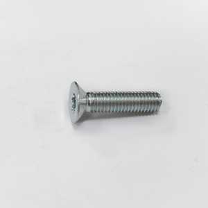 Tornillos para máquina M5.0 x 20 mm de cabeza plana, CR3+ Zinc 5U 96H Sst sin recubrimiento rojo+chapado sellado, tornillo para metal, acero al carbono C1022, Homn Reen - Product Image 5