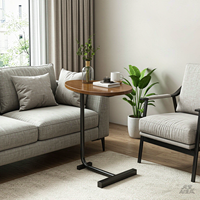 Hot Selling Indoor Home Wohnzimmer Schlafzimmer Eierform Metall Eck tisch Couch tisch