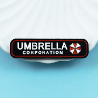 Épinglette en émail Umbrella Corporation, épinglette à revers avec logo Resident Evil