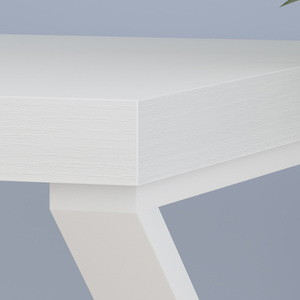 Hiện Đại 1.52M Gỗ Sồi Trắng K-Chân Bàn Máy Tính Gỗ + Kim Loại Chuyển Đổi Văn Phòng Bảng Trực Tiếp Từ Nhà Máy Nguồn - Product Image 6