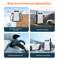 Soongo Maßgefertigter Solar-Carport mit Solarpanel und EV-Ladestation 60kW 120kW 180kW Bidirektional IP55 DC EV-Ladestation Level 3