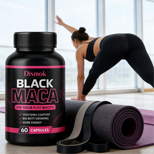 Капсулы для увеличения ягодиц Custom Big Hip Butt: мягкие таблетки для улучшения формы ягодиц с черной макой 600 мг, для взрослых, 60 капсул - Product Image 2