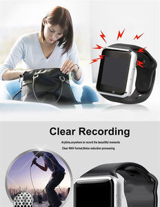 スマートウォッチ1.75インチ画面カラーSDカードカメラBT電話A1スマートウォッチAndroid IOS電話用SIMカード付き - Product Image 5